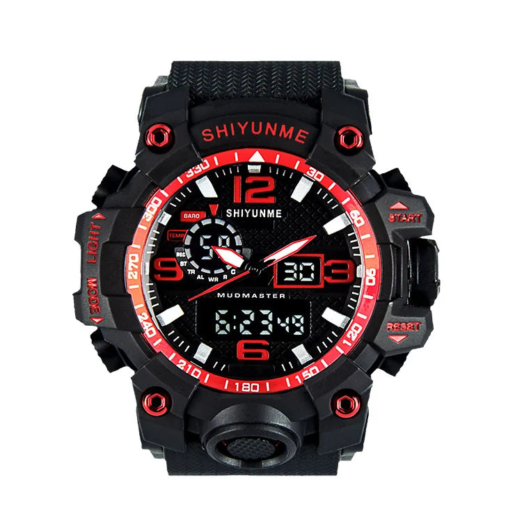 2021 Hot Style!The Latest Men's Sports Watch Waterproof Outdoor Watch Anti-knock Multi-functional Electronic Watch