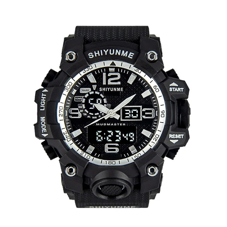 2021 Hot Style!The Latest Men's Sports Watch Waterproof Outdoor Watch Anti-knock Multi-functional Electronic Watch