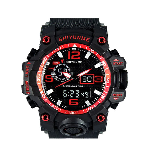 2021 Hot Style!The Latest Men's Sports Watch Waterproof Outdoor Watch Anti-knock Multi-functional Electronic Watch